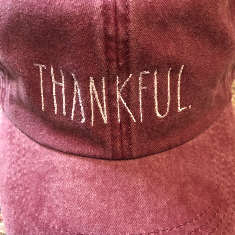 π Rae Dunn THANKFUL Baseball Hat - Picture 3 of 10